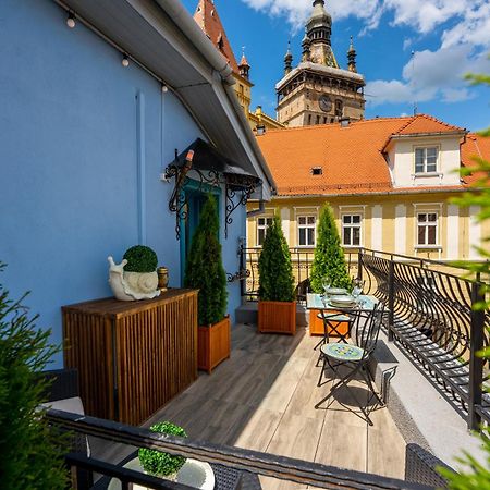 Blue House Citadel Sighisoara Apartment Exterior foto