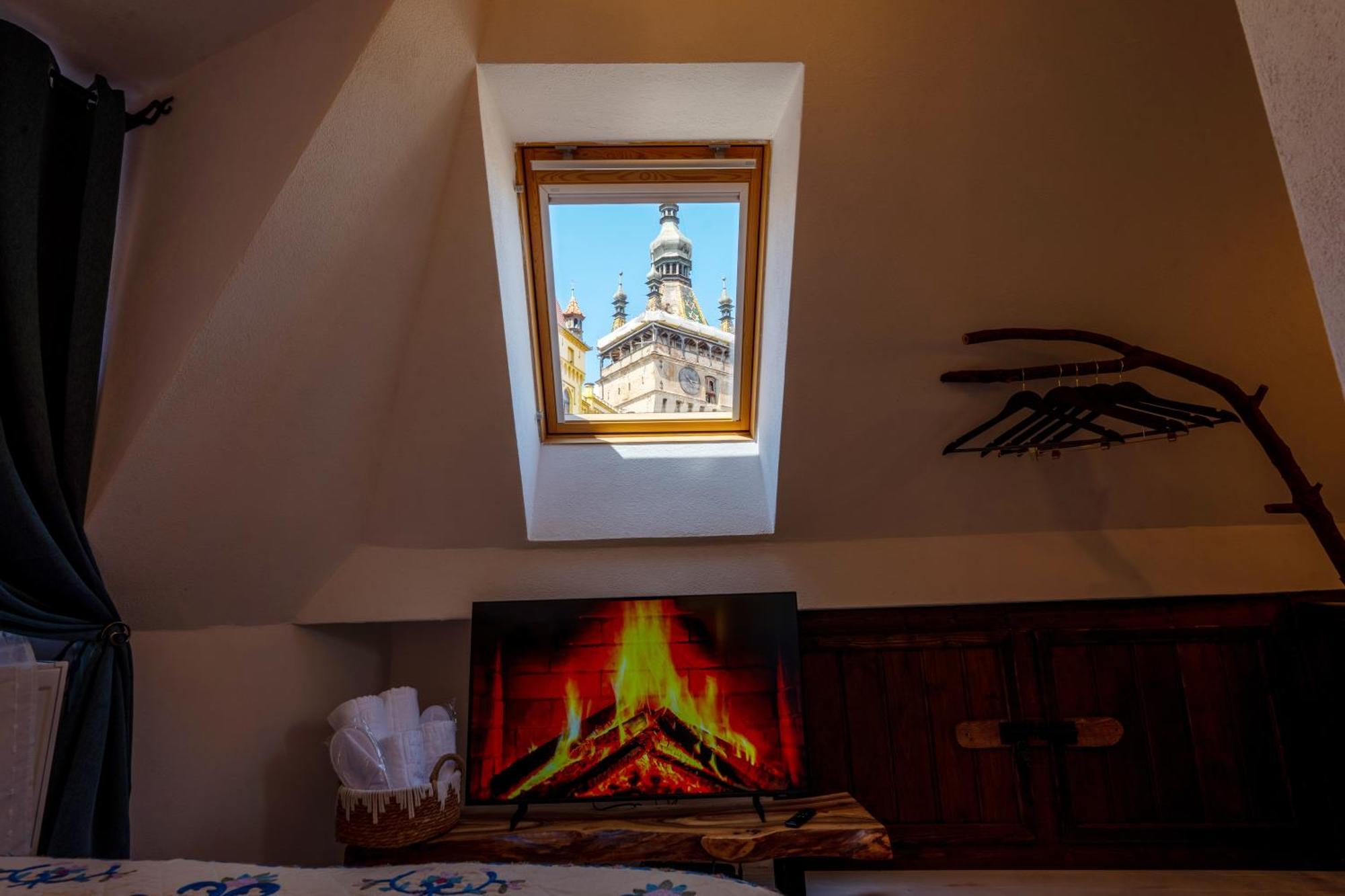 Blue House Citadel Sighisoara Apartment Exterior foto
